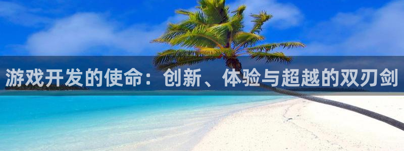 沐鸣娱乐2上来77542：游戏开发的使命：创新、体验与超越的双刃剑