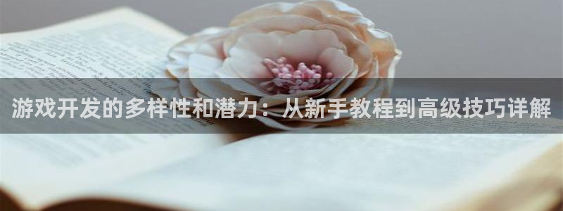 沐鸣娱乐2官方平台是什么：游戏开发的多样性和潜力：从新手教程到高级技巧详解