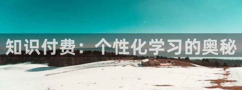 棉花糖棉花糖：知识付费：个性化学习的奥秘